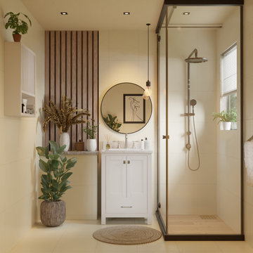 Caroline Avenue 24'' White Bathroom Vanity
