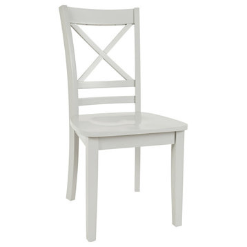 SimplicityxBack Dining Chair (Set of 2) - Dove