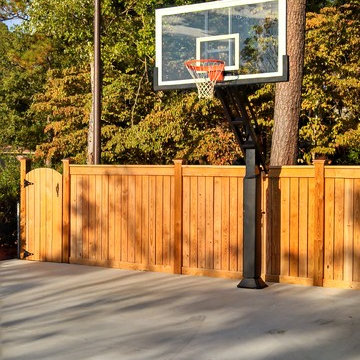 Mark M's Pro Dunk Platinum Basketball System on a 30x30 in Aiken, SC