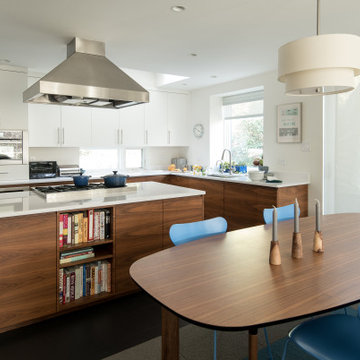Modern Oak and White