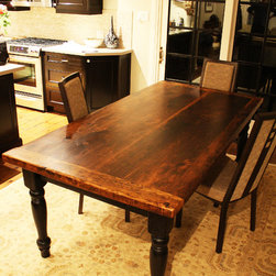 Reclaimed Wood Harvest Tables - Products