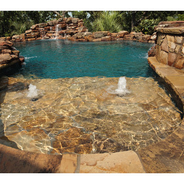Natural Lagoon pool Arlington, TX
