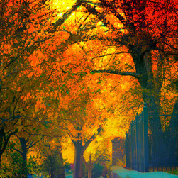 Autumn Walk - Paintings