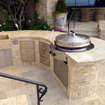 Outdoor Kitchen Installations with Evo Circular Cooktop