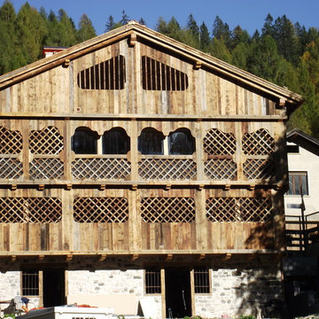 Recupero di un vecchio tabià in Val di Zoldo - 300 mq