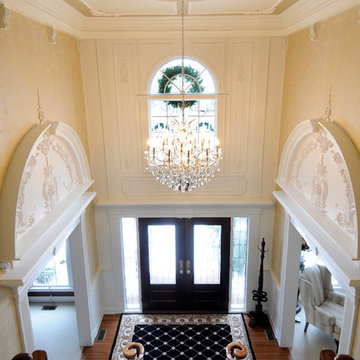 Ornamental moldings and mural work