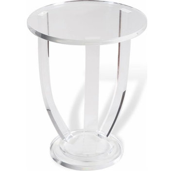 Lila Side Table, Clear