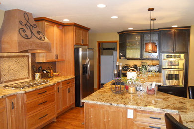 Trendy kitchen photo in Denver