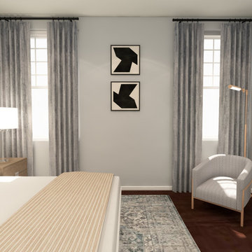 Serenity Haven: Contemporary Guest Bedroom