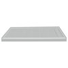 Transolid Linear 60"x30" Rectangular Shower Base With Right Hand Drain, Gray