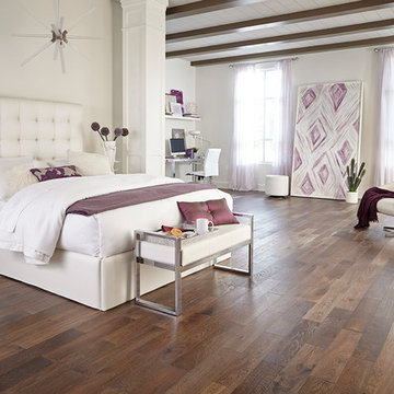 Modern Feminine Bedroom - Impressions Lexington, Engineered, White Oak Hardwood