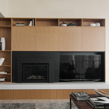 New fireplace built ins
