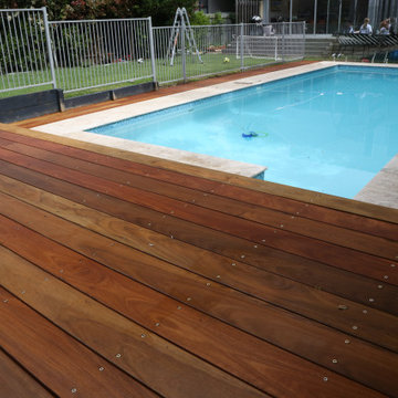 Spotted Gum Around a Pool