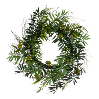 OLIVE LEAF WREATH - 24