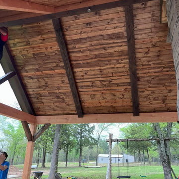 Outdoor Pavillion and Kitchen