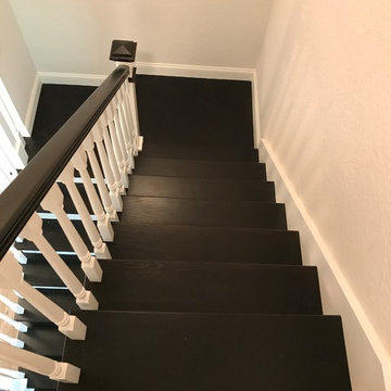 Espresso Traditional Staircase