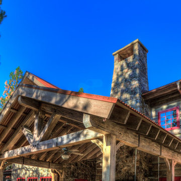 Arlee Montana Concrete Log Cabin