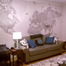 World Map Wallpaper - Wallpaper