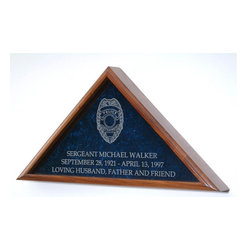 Law Enforcement flag case, Sheriff flag display case - Products