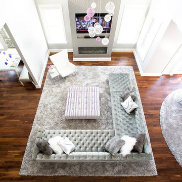 Mod | Purple Palace Multi-Story Pendant Chandelier
