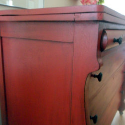 Red Empire Dresser - Buffets And Sideboards