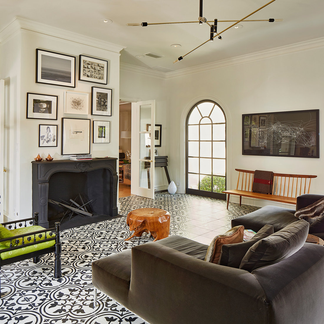 Sunroom Iron Windows