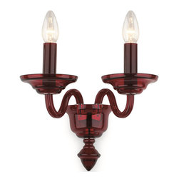 Inviting Home Inc. - Carmine Crystal Glass Sconce - Wall Sconces