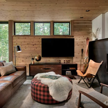 Wood Walls in Sunroom