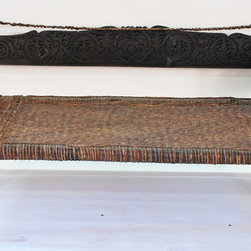 Antique Charpoi Bed from Swat Valley, Pakistan - Beds