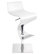 Lumisource Viva Bent Wood Barstool, White