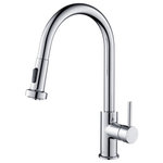 KIBI - Casa Single Handle Pull Down Faucet, Chrome, W/O Soap Dispenser - FEATURES