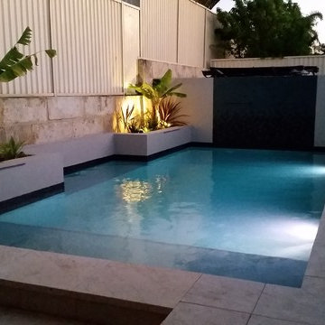 7.5 x 3.5 m courtyard pool