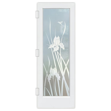 Interior Prehung Door or Interior Slab Door - Iris Hummingbird - Primed -...