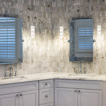 Award Winning McCallum Marble Master Bathroom