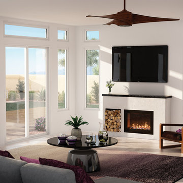 Milgard Patio Doors - Trinsic Series sliding patio door and picture windows