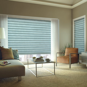 Hunter Douglas Contemporary Living Window Treatments and Draperies
