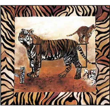 Tiger Double Toggle Peel and Stick Switch Plate Cover: 2 Units