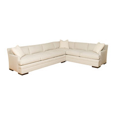 Straight Sectional Sofas Houzz Room At The Beach Straight Arm Sectional Sofas