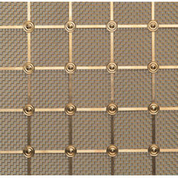 Georgian Square grille GR-411 - Cabinet And Drawer Hardware