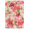 Vibe Rouge Outdoor Floral Pink/Multicolor Area Rug 4'2"X6'