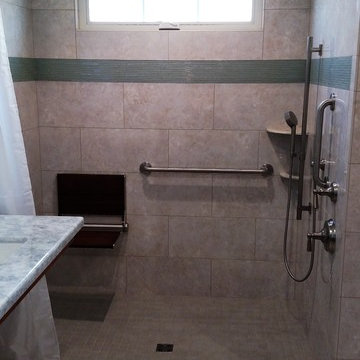 Wheelchair Accessible Bathroom Remodel