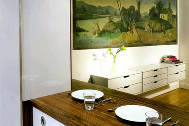 Home design - contemporary home design idea in New York