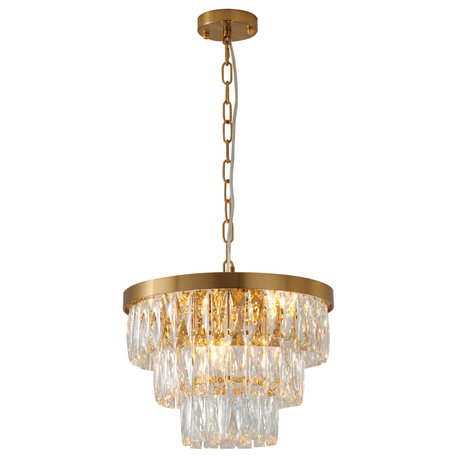 Chandelier, Gold
