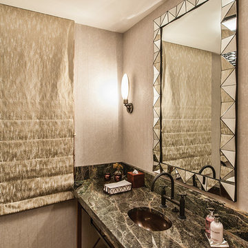 Boyd in Bathrooms: Catacaos Ceiling and Steampunk Sconce