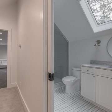 Photo shoot of a beautifully renovated historic, 3 level home in NC.