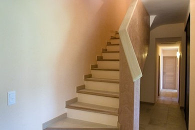This is an example of a transitional staircase in Marseille.