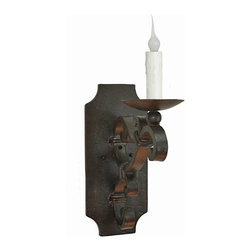 Sc-001 Custom Hand Made Iron Sconce - Wall Sconces
