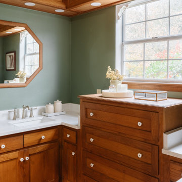Two Traditional Bathrooms Remodels