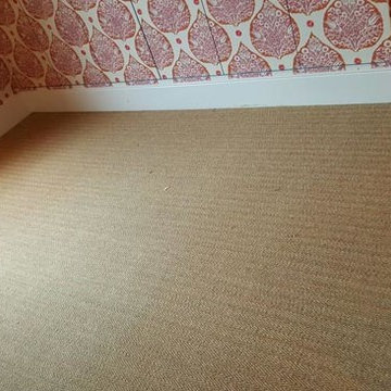 Sisal Carpet Installation to Rooms