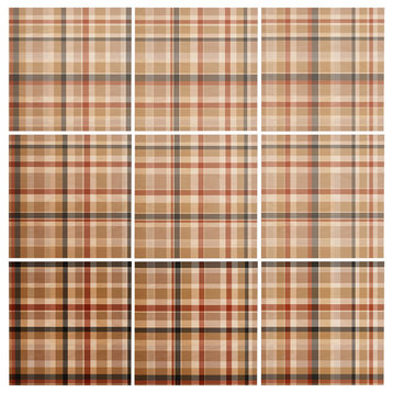 Deny Designs Lisa Argyropoulos Neutral Weave Wood Wall Mural, 4'x4'